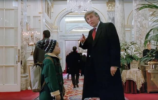 Trump famously makes a cameo in the Home Alone sequel (Credit: 20th Century Fox)