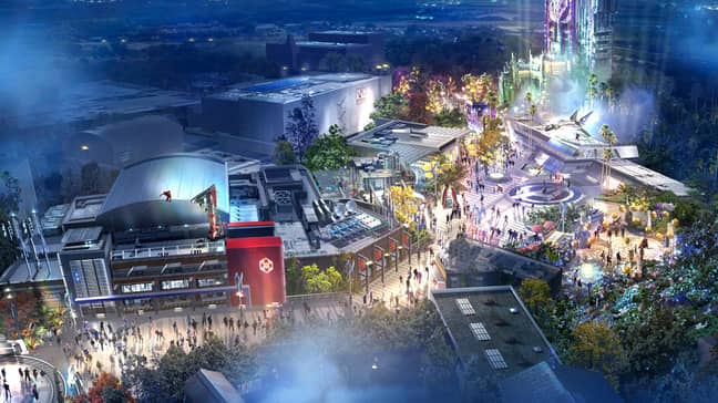 It has now been confirmed that a new Avengers-themed section of Disneyland will be ready to open this year (Credit: Disney/Marvel)
