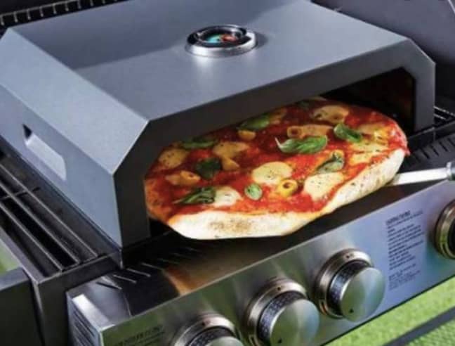 The supermarket giant has just launched a BBQ Pizza Oven (Credit: Aldi)