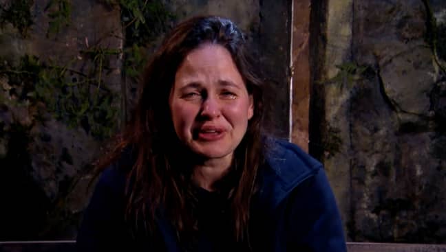 Giovanna was devastated when she didn't get her treat from home (Credit: ITV)