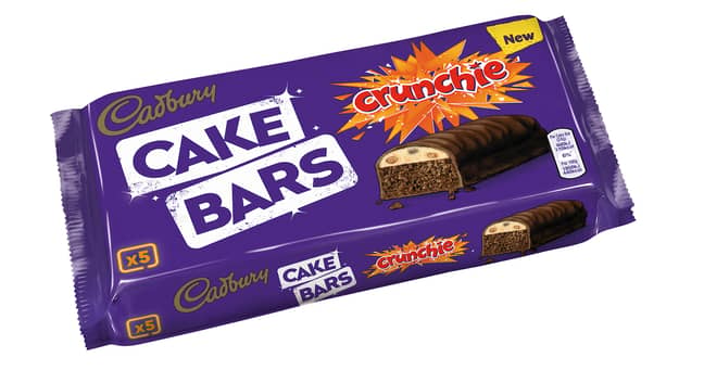 Cadbury Crunchie Cake Bar (Credit: Cadbury)