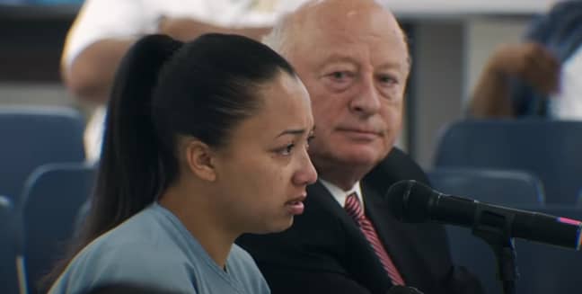 It wasn't until she had spent 15 years in jail that Cyntoia was granted clemency in 2019 (Credit: Netflix)