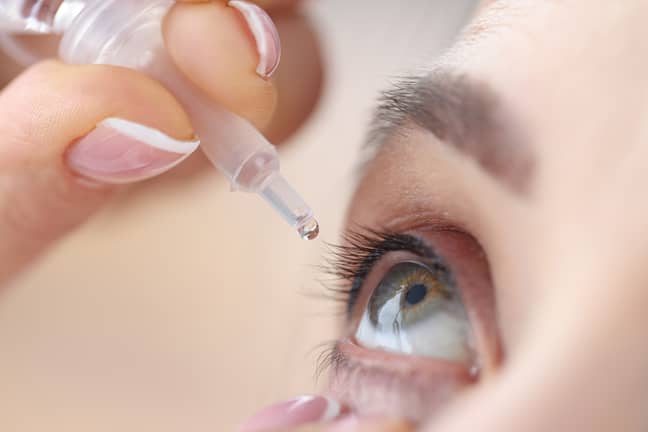 Eye drops can help lubricate your eyes (Credit: Shutterstock)