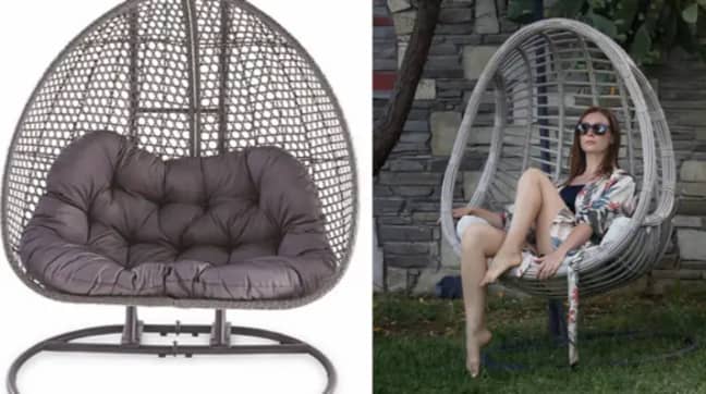 You can get your hands on the egg chair in July (Credit: Aldi/Shutterstock)