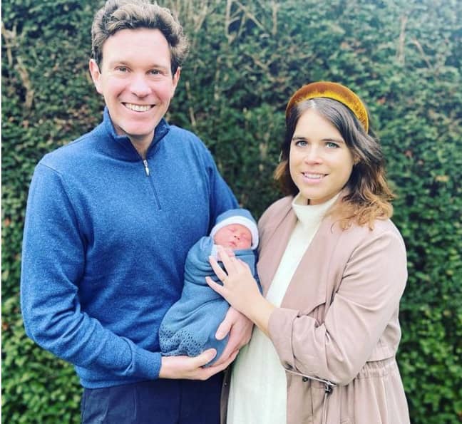 Eugenie has shared the first pictures of her little boy (Credit: Princess Eugenie)