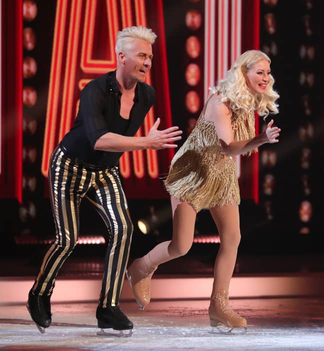 The couple only managed to do one performance together (Credit: ITV/ Shutterstock)