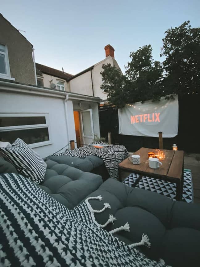 Now, it even includes a cosy outdoor cinema (Credit: Jordy Wells)