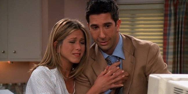 David Schwimmer and Jennifer Aniston admitted to having feelings for each other during filming (Credit: NBC)