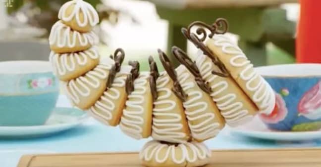 Earlier this week, Paul Hollywood's innuendo about his 'Horn of Plenty' dessert caused a stir (Credit: Channel 4)