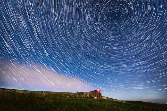 The meteor shower will peak between Tuesday and Wednesday night (Credit: PA)