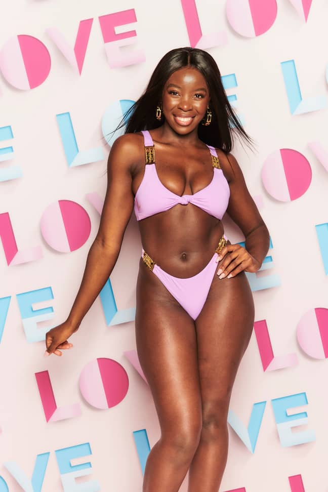 Kaz Kamwi. Love Island starts at 9pm Monday 28th June on ITV2 and ITV Hub. Episodes are available the following morning on BritBox (Credit: ITV)