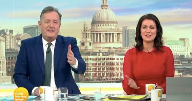 Piers Morgan said Harry and Meghan's interview was 'crass' (Credit: ITV)
