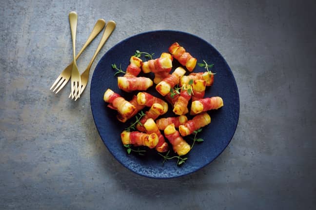 Aldi also launched halloumi in blankets as part of its Christmas range (Credit: Aldi)