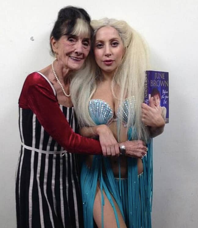 June Brown and Lady Gaga