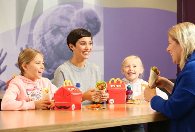 A vegan Happy Meal will also be available (Credit: PA) 