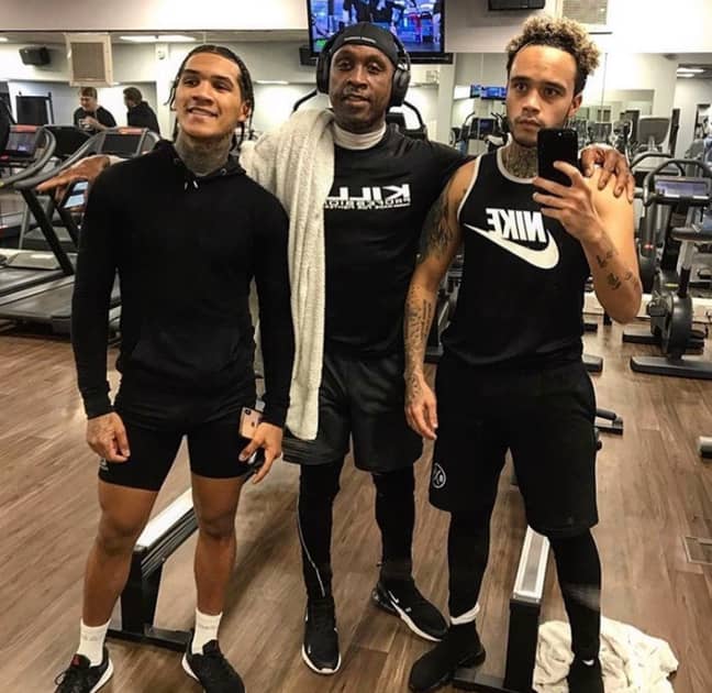 Conor Benn (left), Nigel Benn (centre) and Harley Benn (right) are all professional boxers (Credit: Instagram/harleybennofficial)