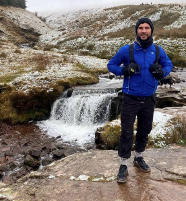 Liam Reardon from Love Island loves to go hiking (Credit: Instagram/liamreardon1)