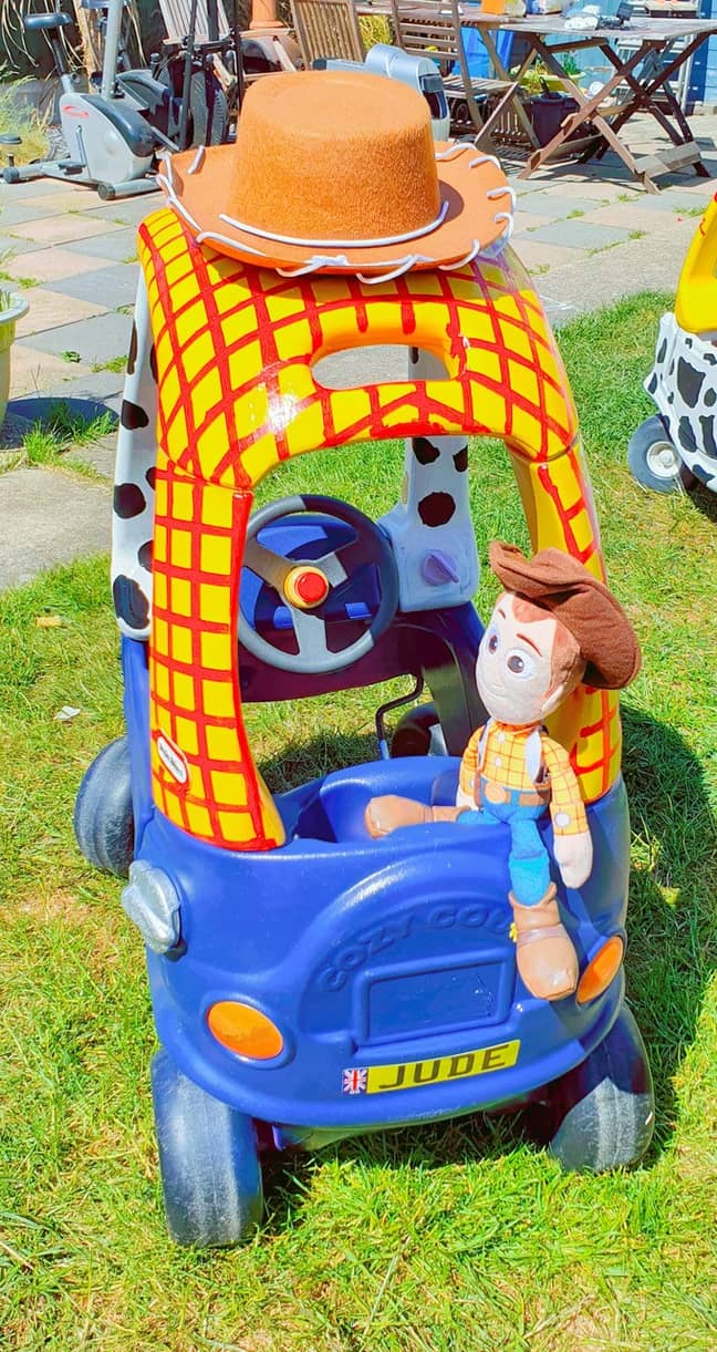 The Woody car was designed for Liam's other daughter (Credit: LatestDeals.co.uk)
