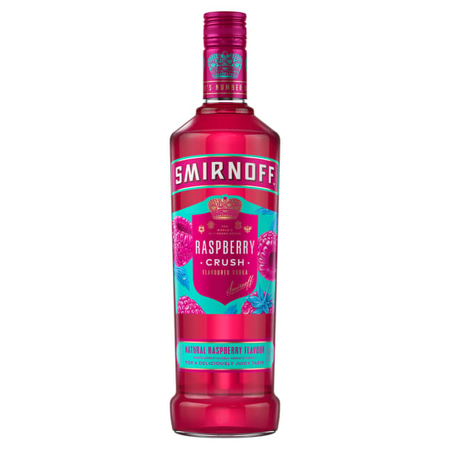 Smirnoff is selling raspberry flavoured vodka (Credit: Smirnoff)
