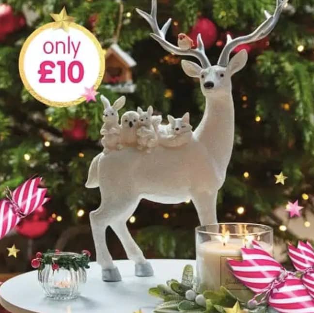 The reindeer in question is worth £10 (Credit: B&amp;M STORES BARGAINS AND MORE/FACEBOOK)