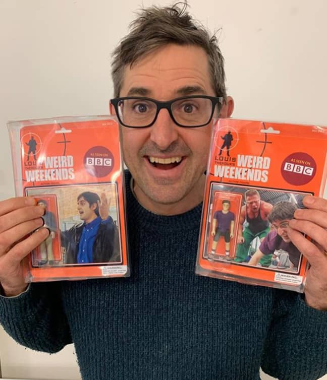 We've rounded up the best Louis moments, merch, books and podcasts to see you through lockdown (Credit: Instagram / @LouisTheroux)