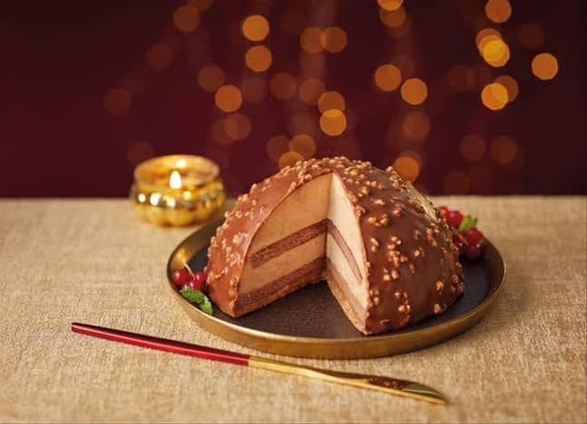 Aldi s also selling a Ferrero Rocher-inspired Chocolate and Praline Dome (Credit: Aldi)