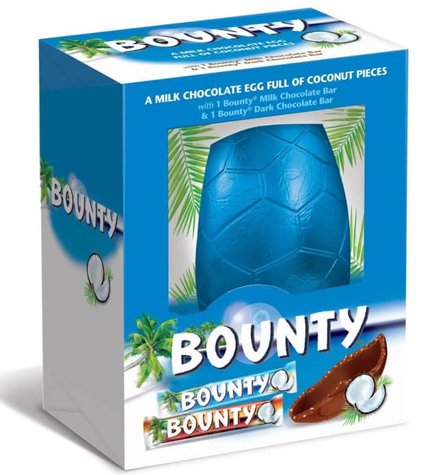 Mars has launched a Bounty Easter egg. Credit: Mars