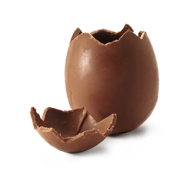 Vets think Bailey ate about half of a milk chocolate Easter egg (Credit: Shutterstock)