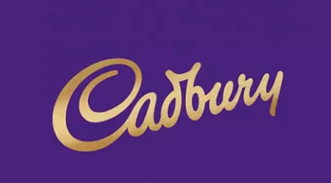 The old Cadbury logo was thicker and slanted (Credit: Cadbury)