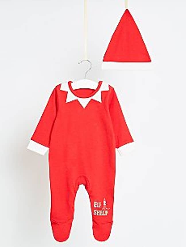How cute is this babygrow?! (Credit: Asda)