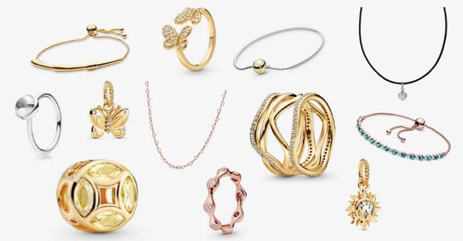 There are tonnes of pieces of jewellery with huge discounts (Credit: Pandora)