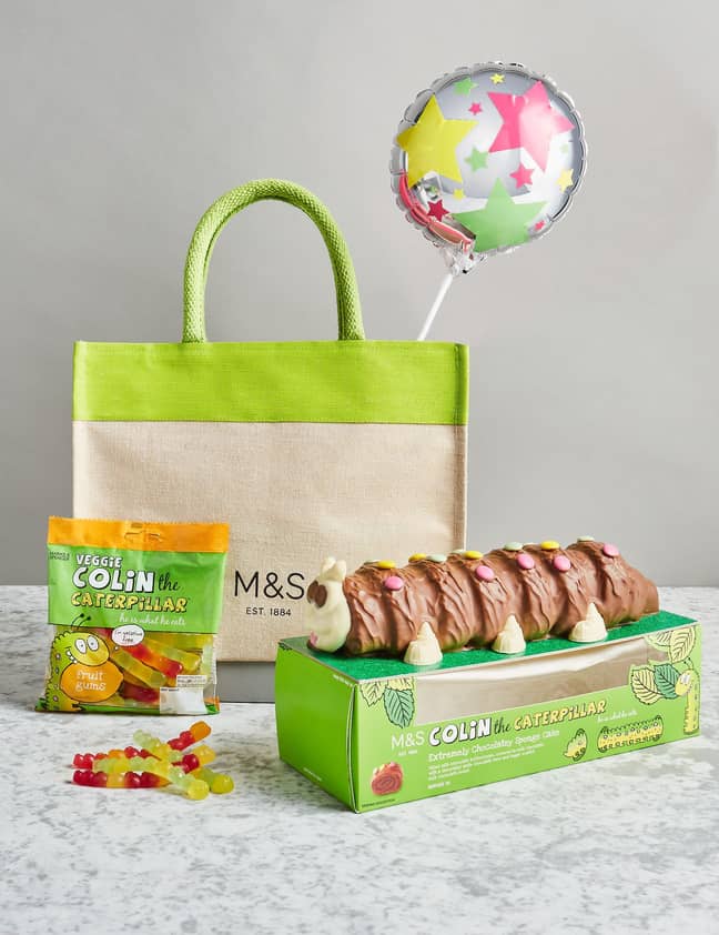 Colin the Caterpillar has always been a birthday favourite (Credit: M&amp;S)