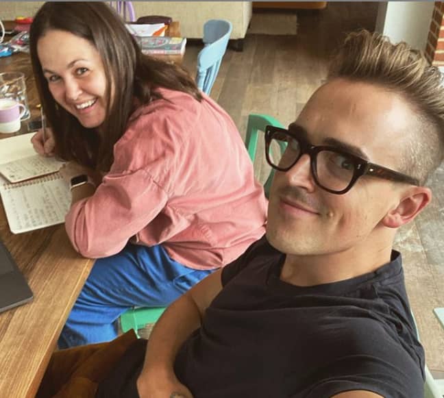 Tom and Giovanna have been together almost eight years (Credit: Instagram/ Tom Fletcher) 