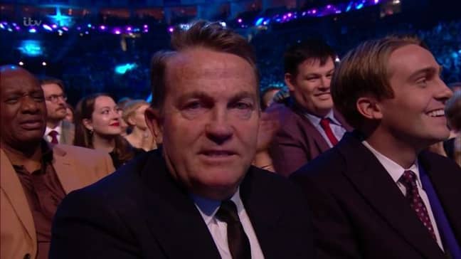 Bradley needs to practice his 'gracious loser' face (Credit: ITV)