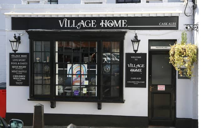 The Village Home pub in Alverstoke has also temporarily shut up shop (Credit: PA) 