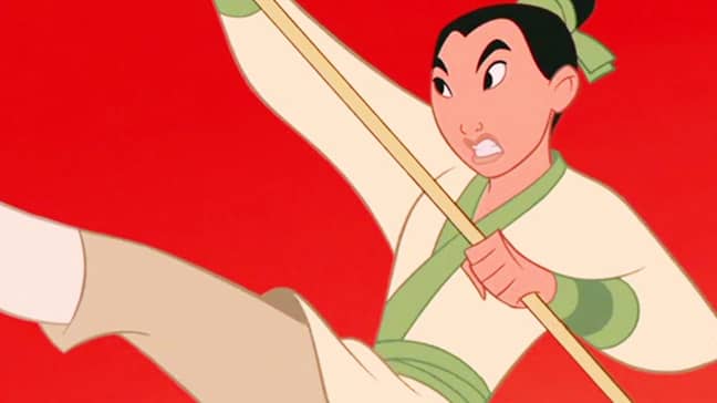 Make like Mulan during your workout (Credit: Disney)