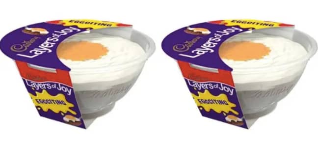 You can get yourself a Creme Egg trifle for easter too (Credit: Cadbury)