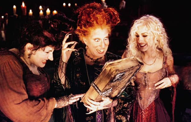 The Sanderson sisters Winifred, Sarah, and Mary are back (Credit: Disney)