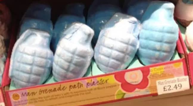 Manly bathbombs are a thing, too (Credit: Twitter / @themouseyouknow)