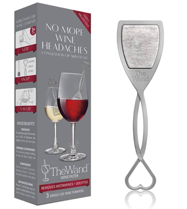 This Amazon wine filter claims to reduce hangover headaches (Credit: Amazon)