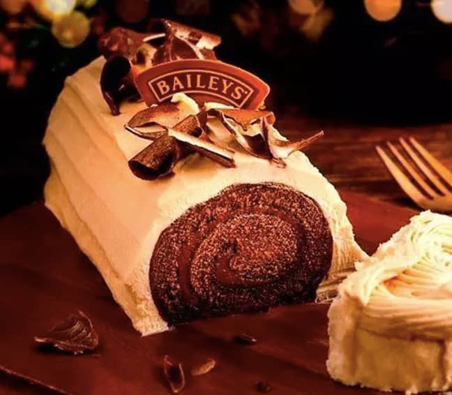 Excuse us while we drool at this Yule Log (Credit: Baileys/ Finsbury Food Group)