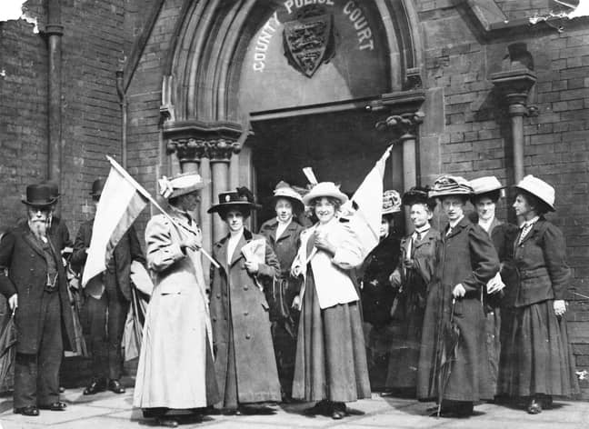 Women finally partially won the vote in Britain in 1918 (Credit: Wikimedia Commons)
