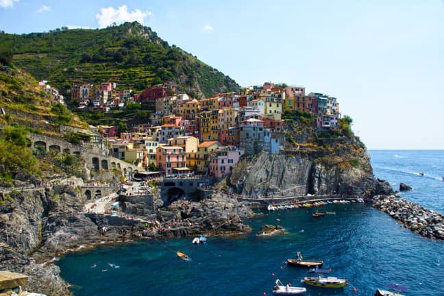 Many homes that overlook the town centre are in need of major works. Pictured Manarola (Credit: Unsplash)