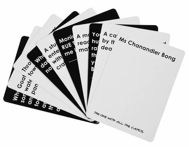 The point of the game is to create the funniest card pairing (Credit: eBay)