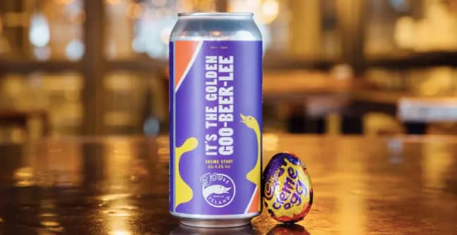 You can now also get a creme egg flavoured beer (Credit: Cadbury)