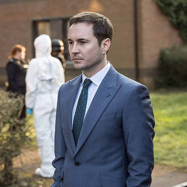 Martin Compston teased that production had started (Credit: BBC)