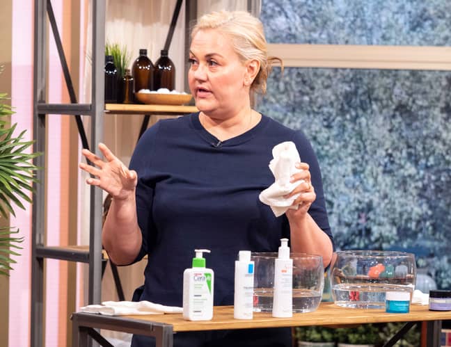 Caroline Hirons appears as a beauty expert on This Morning (Credit: Shutterstock)