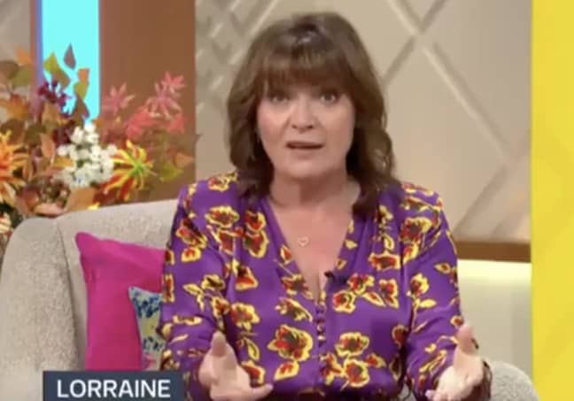 Lorraine has strong views on the restrictions over Christmas (Credit: ITV)