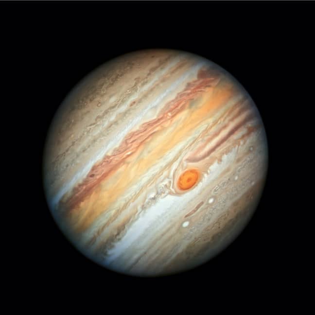 Jupiter is the fifth planet from our star (Credit: NASA)