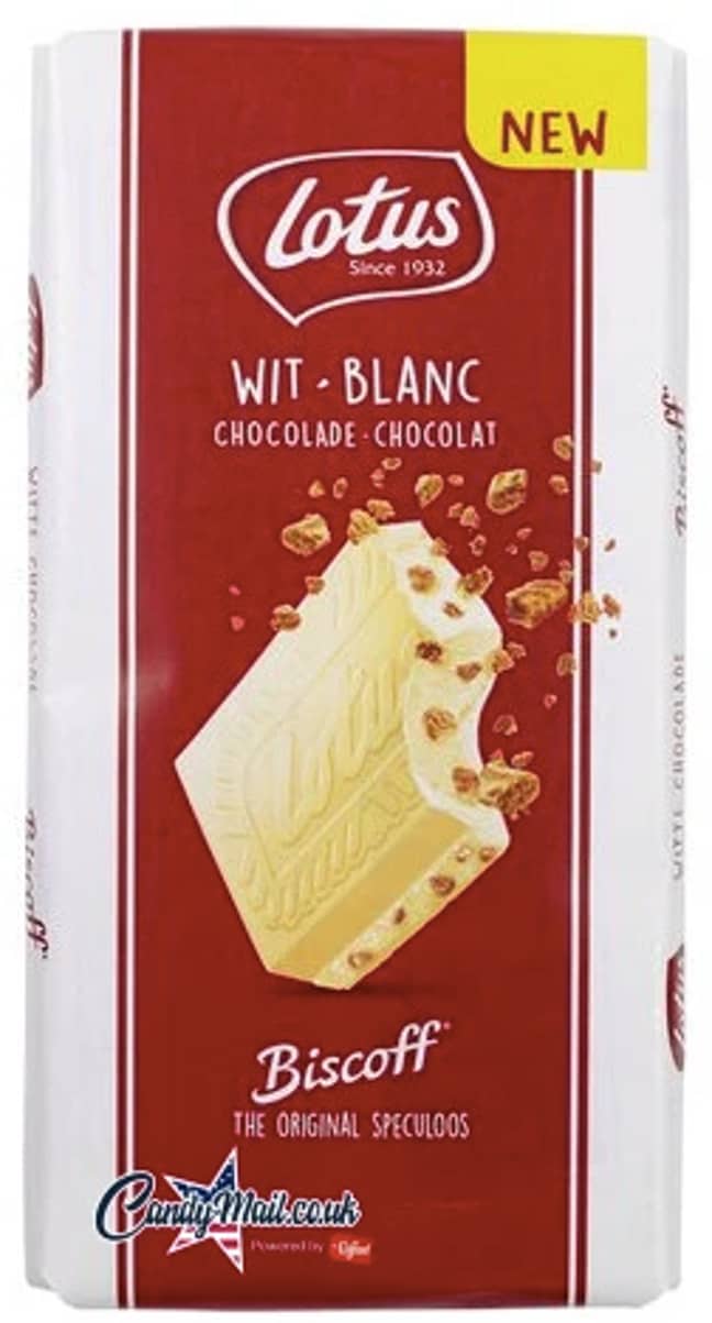 There's a crunchy white chocolate bar, too (Credit: Biscoff)
